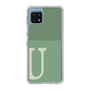 Slim Protection Case［ Original - initial two tone - U green ］