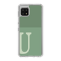 Slim Protection Case［ Original - initial two tone - U green ］