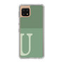 Slim Protection Case［ Original - initial two tone - U green ］