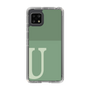 Slim Protection Case［ Original - initial two tone - U green ］