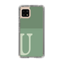 Slim Protection Case［ Original - initial two tone - U green ］