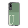 Slim Protection Case［ Original - initial two tone - U green ］