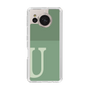 Slim Protection Case［ Original - initial two tone - U green ］
