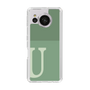 Slim Protection Case［ Original - initial two tone - U green ］