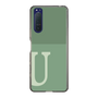 Slim Protection Case［ Original - initial two tone - U green ］
