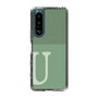 Slim Protection Case［ Original - initial two tone - U green ］