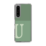 Slim Protection Case［ Original - initial two tone - U green ］