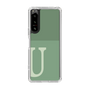Slim Protection Case［ Original - initial two tone - U green ］