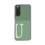 Slim Protection Case［ Original - initial two tone - U green ］