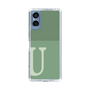 Slim Protection Case［ Original - initial two tone - U green ］