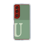 Slim Protection Case［ Original - initial two tone - U green ］