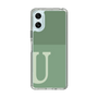 Slim Protection Case［ Original - initial two tone - U green ］