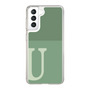 Slim Protection Case［ Original - initial two tone - U green ］
