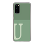 Slim Protection Case［ Original - initial two tone - U green ］