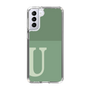 Slim Protection Case［ Original - initial two tone - U green ］