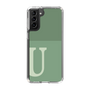 Slim Protection Case［ Original - initial two tone - U green ］