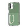Slim Protection Case［ Original - initial two tone - U green ］