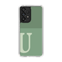 Slim Protection Case［ Original - initial two tone - U green ］