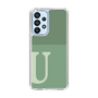 Slim Protection Case［ Original - initial two tone - U green ］
