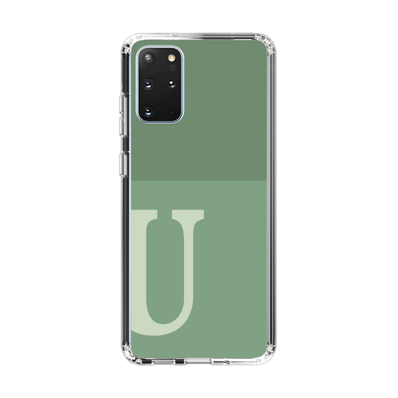 Slim Protection Case［ Original - initial two tone - U green ］