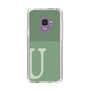 Slim Protection Case［ Original - initial two tone - U green ］