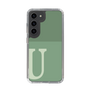 Slim Protection Case［ Original - initial two tone - U green ］