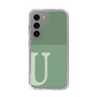 Slim Protection Case［ Original - initial two tone - U green ］