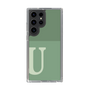 Slim Protection Case［ Original - initial two tone - U green ］