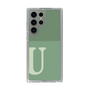 Slim Protection Case［ Original - initial two tone - U green ］