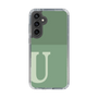 Slim Protection Case［ Original - initial two tone - U green ］