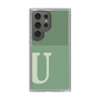 Slim Protection Case［ Original - initial two tone - U green ］