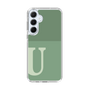Slim Protection Case［ オリジナル - initial two tone - U green ］