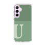 Slim Protection Case［ オリジナル - initial two tone - U green ］