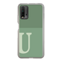 Slim Protection Case［ Original - initial two tone - U green ］