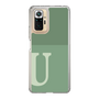 Slim Protection Case［ Original - initial two tone - U green ］