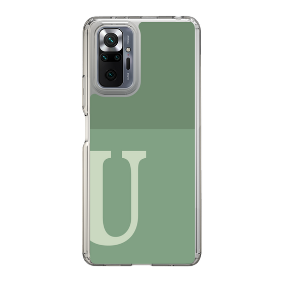 Slim Protection Case［ Original - initial two tone - U green ］