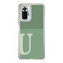 Slim Protection Case［ Original - initial two tone - U green ］