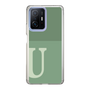 Slim Protection Case［ Original - initial two tone - U green ］