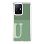 Slim Protection Case［ Original - initial two tone - U green ］