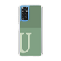 Slim Protection Case［ Original - initial two tone - U green ］