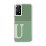 Slim Protection Case［ Original - initial two tone - U green ］