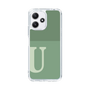 Slim Protection Case［ Original - initial two tone - U green ］