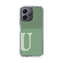 Slim Protection Case［ Original - initial two tone - U green ］