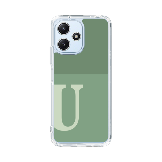 Slim Protection Case［ Original - initial two tone - U green ］