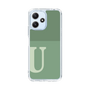 Slim Protection Case［ Original - initial two tone - U green ］