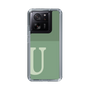 Slim Protection Case［ Original - initial two tone - U green ］