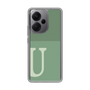 Slim Protection Case［ Original - initial two tone - U green ］