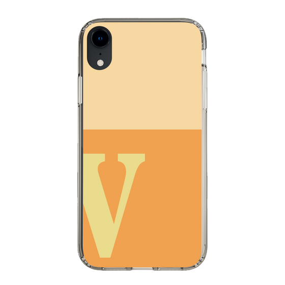 Slim Protection Case［ Original - initial two tone - V orange ］