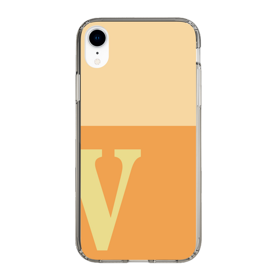 Slim Protection Case［ Original - initial two tone - V orange ］