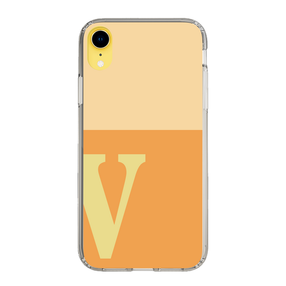 Slim Protection Case［ Original - initial two tone - V orange ］